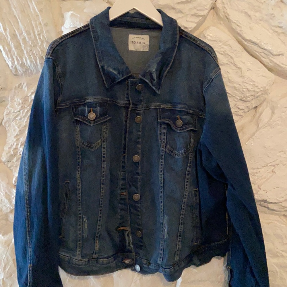 Torrid jean jacket in 3X
